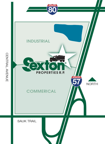 Sexton Properties Richton Park - Map